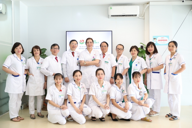 Đội ngũ bác sĩ tại phòng khám đa khoa y học quốc tế