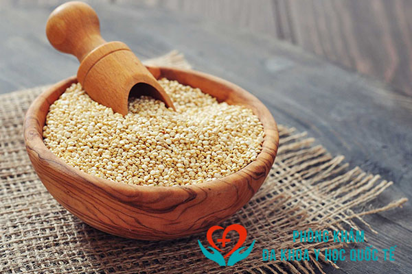 Cách chết biến hạt diêm mạch quinoa giảm cân?